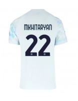 Inter Milan Henrikh Mkhitaryan #22 Venkovní Dres 2025-26 Krátký Rukáv